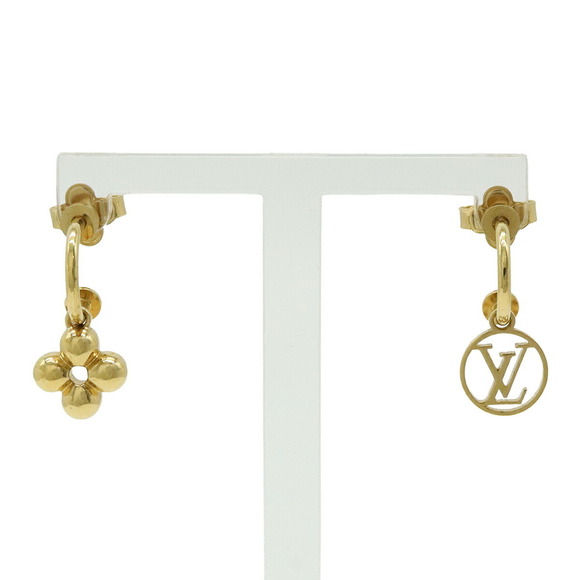 LOUIS VUITTON Gold Earrings - Picture 2 of 6